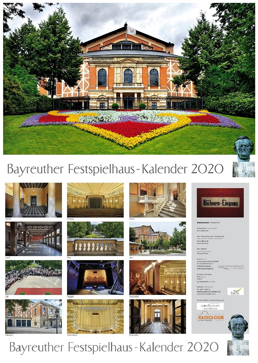Kalender 2020 Das Festspielhaus Bayreuth